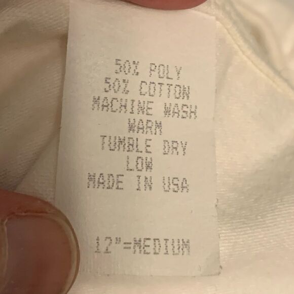 Auburn Tigers Logo White Doggie T-Shirt Sz M - Picture 5 of 6